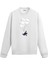 Astronot ve Ay Balonu Uzay Tasarım Baskılı Unisex Sweatshirt 1