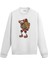Kampçı Iskelet Tasarım Baskılı Unisex Sweatshirt 1