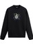 Uzayda Kitap Okuyan Astronot Baskılı Unisex Sweatshirt 1