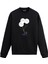 Astronot ve Ay Balonu Uzay Tasarım Baskılı Unisex Sweatshirt 1