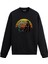 Uzayda Dostluk Tasarım Baskılı Unisex Sweatshirt 1