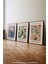 Matisse 3'lü Siyah Çerçeveli Poster, Tablo Seti No:16 4