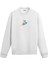 Astronot ve Roket Uzay Tasarım Baskılı Unisex Sweatshirt 1