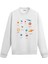 Eğitici Güneş Sistemi Uzay Tasarım Baskılı Unisex Sweatshirt 1