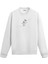 Uzayda Oyuncak Roketle Yüzen Astronot Uzay Tasarım Baskılı Unisex Sweatshirt 1
