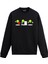 Karakterli Tenis Topu Tasarım Baskılı Unisex Sweatshirt 1