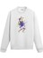 Servis Atan Tenisçi Tasarım Baskılı Unisex Sweatshirt 1
