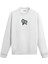 Minimal Tenis Raketli Tasarım Baskılı Unisex Sweatshirt 1