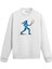 Kadın Tenisçi Tasarım Baskılı Unisex Sweatshirt 1
