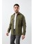 Erkek Oversize Jean Gömlek Haki 10