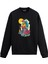 Kampçı Figürlü Renkli Tasarım Baskılı Unisex Sweatshirt 1