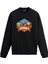 Kapadokya Temalı Manzara Tasarım Baskılı Unisex Sweatshirt 1