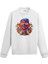 Alevli Karakter Illüstrasyon Tasarım Baskılı Unisex Sweatshirt 1