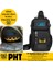 Cross Body Askılı Teknisyen Çanta Siyah PLT28000100100 1