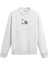 Uzaylı ve Roket Tasarım Baskılı Unisex Sweatshirt 1