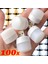 100-1PCS Taşınabilir Mini Gece Işıkları USB Fiş Lambası Güç Bankası Şarjı LED Kitap Işık Yuvarlak Okuma Göz Koruma Lambası Yayılan Renk: Beyaz Işık/renk: 50 Pcs (Yurt Dışından) 1