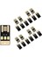 20 Paket Ultra Ince Mini USB LED Lamba, Bilgisayar Lambası, Güç Bankası, Taşınabilir Yüksek Yoğunluklu USB Lambası, Dokunmatik Anahtar, Gece Işığı (Yurt Dışından) 1