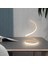Nordic LED Masa Lambaları Modern Akrilik Metal Okuma Masası Yatak Odası Başucu Oturma Odası Çalışması Dekoratif Abd/ab Gece Işıkları Renk: USB Sıcak Işık/renk: Altın (Yurt Dışından) 1