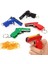 1pc Mini Anahtarlık Lastik Bant Oyuncak Atış Tabanca Alaşım Çocuk Açık Aktiviteleri Parti Oyunu Çocuklar Için Doğum Günü Hediyesi Renk: Dark Haki (Yurt Dışından) 1