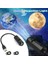 En Yeni Mini USB Moon Işık Projektörü LED Globe Star Galaxy Lamba Gece Aydınlatma Ev Atmosfer Aydınlatma Odası Dekor Hediyesi Yayım Renk: Desen 2 (Yurt Dışından) 1