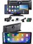 Zengezur 4K 10.2 Inç Çift Kameralı Araç Multimedya Ekranı Carplay Kablosuz Tüm Cihazlara Uyumlu 2