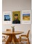 Van Gogh 3'lü Beyaz Çerçeveli Poster, Tablo Seti No:1 4