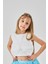 Ekru Fiyonk Detaylı Kız Çocuk Crop 10