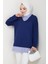 Gömlek Yaka Oysho Tunik 1612 - Lacivert 3