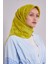 Lime Baklava Desen Kristal Jakar Eşarp 1