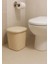 Bej Rengi Banyo Çöp Kovası Toz Deterjan Saklama Kabı Deterjanlık 6 Litre 1