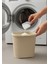 Bej Rengi Banyo Çöp Kovası Toz Deterjan Saklama Kabı Deterjanlık 6 Litre 2