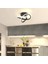 Modern Siyah Beyaz LED Plafonyer, Şık ve Güçlü Aydınlatma Parçası 4
