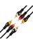 PM-11587 3 Rca Tos 20 Metre Kablo Video Audio Stereo Ses 3