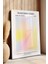 Aura Serisi Beyaz Çerçeveli Poster, Tablo No:51 4