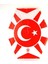 Arık Oyuncak Ipli Uçurtma-Kırmızı Beyaz 1
