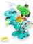 Toysan Projeksiyonlu Su Püskürten Sesli Işıklı Yürüyen Dinozor 927-YEŞIL 1