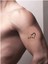 Kalp Ritmi Tattoo Geçici Dövme Şablonları Kına Kalıpları 2