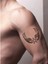 Kanatlı Yıldız Tattoo Geçici Dövme Şablonları Kına Kalıpları 2
