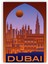 Dubai Ahşap Poster 20X29 cm 1