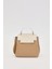 Camel Inci Askı Detaylı El Çantası 4