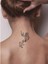Şarkı Mikrofon Nota Tattoo Geçici Dövme Şablonları Kına Kalıpları 2