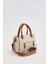 Krem Çok Gözlü El Kanvas El Çanta 2