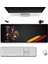 Sonictouch Aslan Muhafızı Sarı Kırmızı Dikişsiz Pürüzsüz Sıvı Geçirmez Xxl Gamer Klavye Mousepad 40X90CM 1