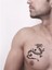 Ateşin Çocuğu Ejderha Tattoo Geçici Dövme Şablonları Kına Kalıpları 2