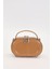 Kahve Çift Fermuarlı El Çantası 1