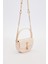 Krem Kapak Tokalı El Çantası 2