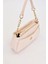 Krem Zincir Detaylı Trend Omuz Çantası 2