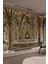 Gotik Kemerli Katedral 3D Tekstil Duvar Kağıdı 2