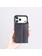 Apple iPhone 17 Pro Için, Hakiki Deri, El Yapımı, Cüzdanlı Slim Kılıf, Mag Safe ile Uyumlu, Iç Yüzeyi Kadife, Siyah 3