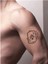 Floş Royal Iskambil Kağıdı Tattoo Geçici Dövme Şablonları Kına Kalıpları 2